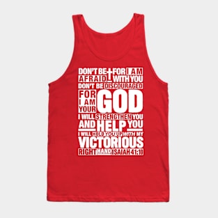 Isaiah 41:10 Tank Top